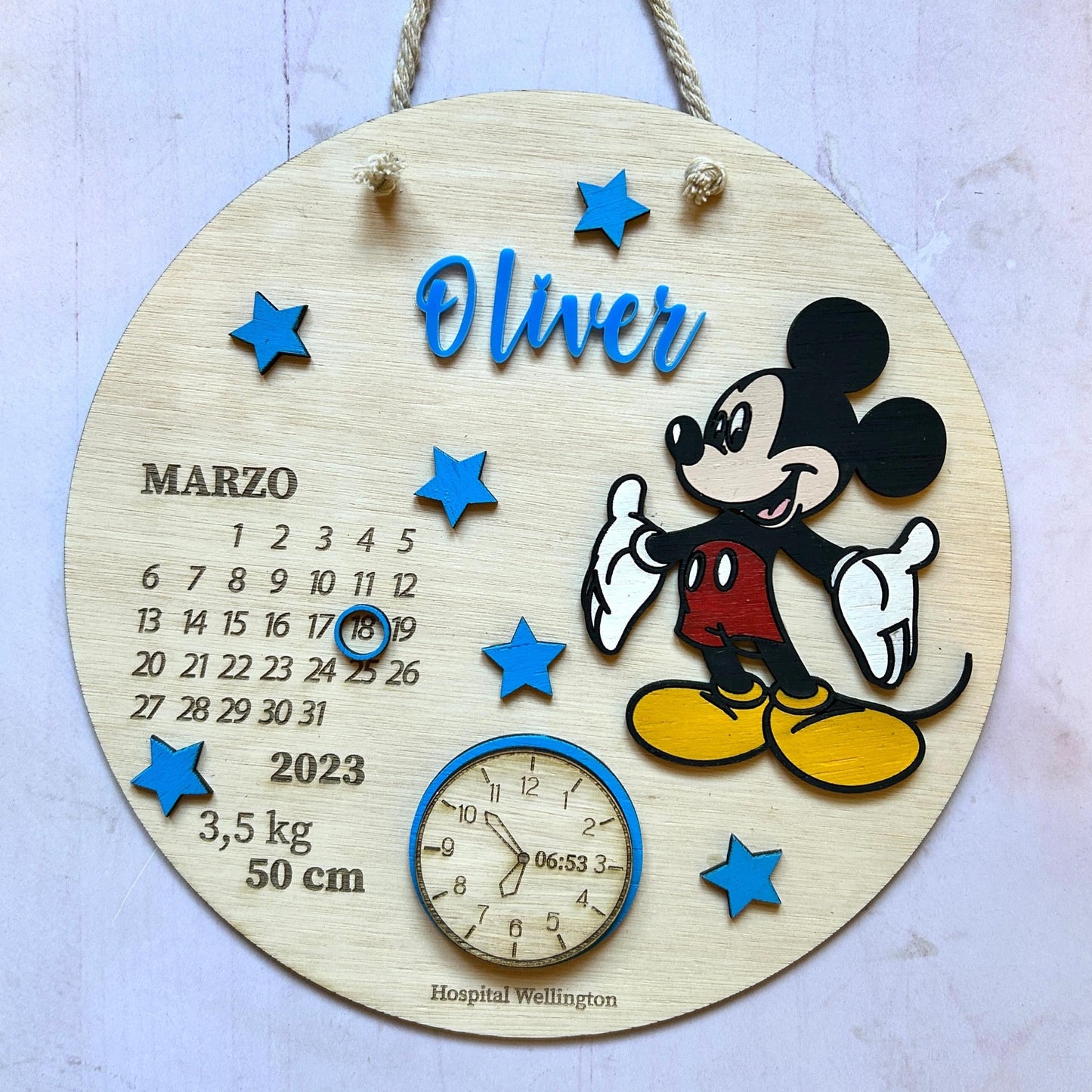 Cartel de mickey mouse