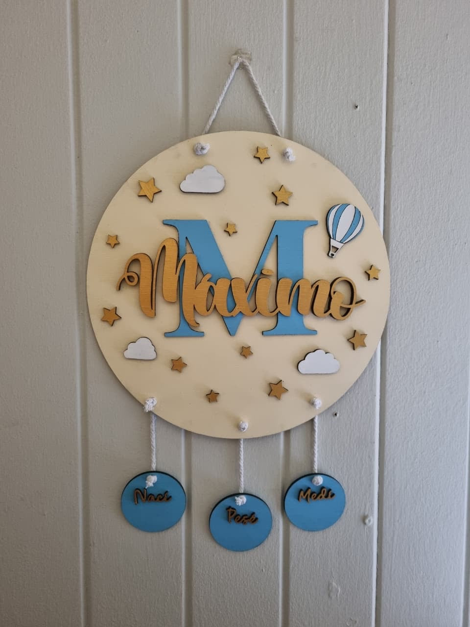 Cartel nombre para datos