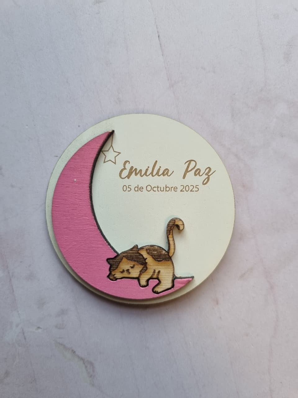 Imán de recuerdo gato