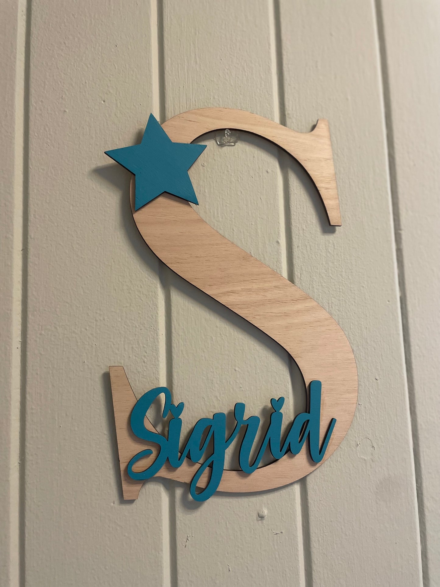 Inicial con nombre Estrella