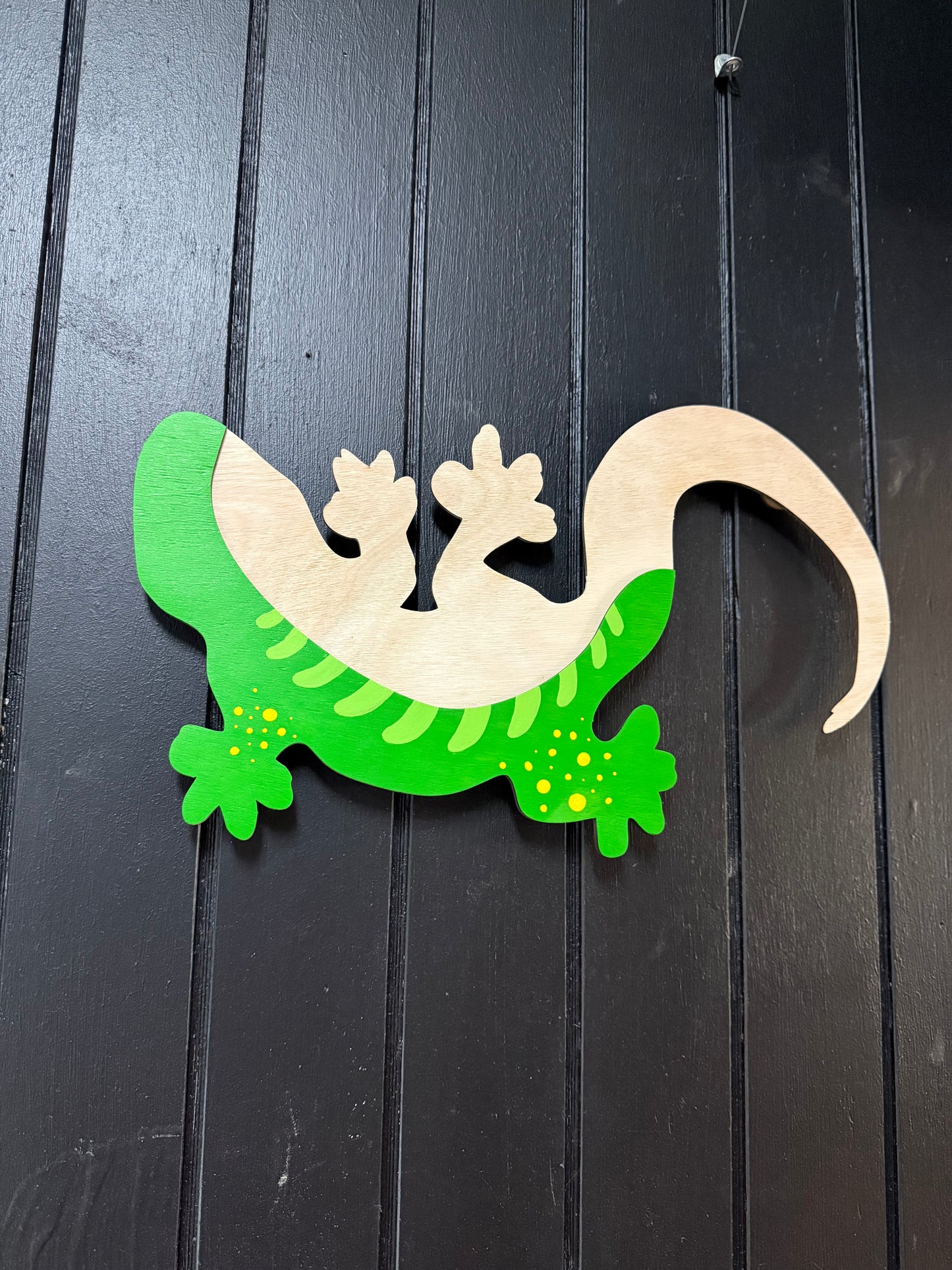 Lámpara espantacuco de lagartija