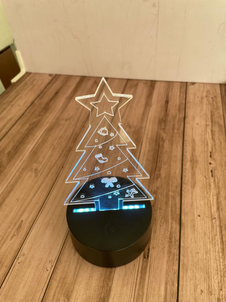 Lámpara led árbol de navidad