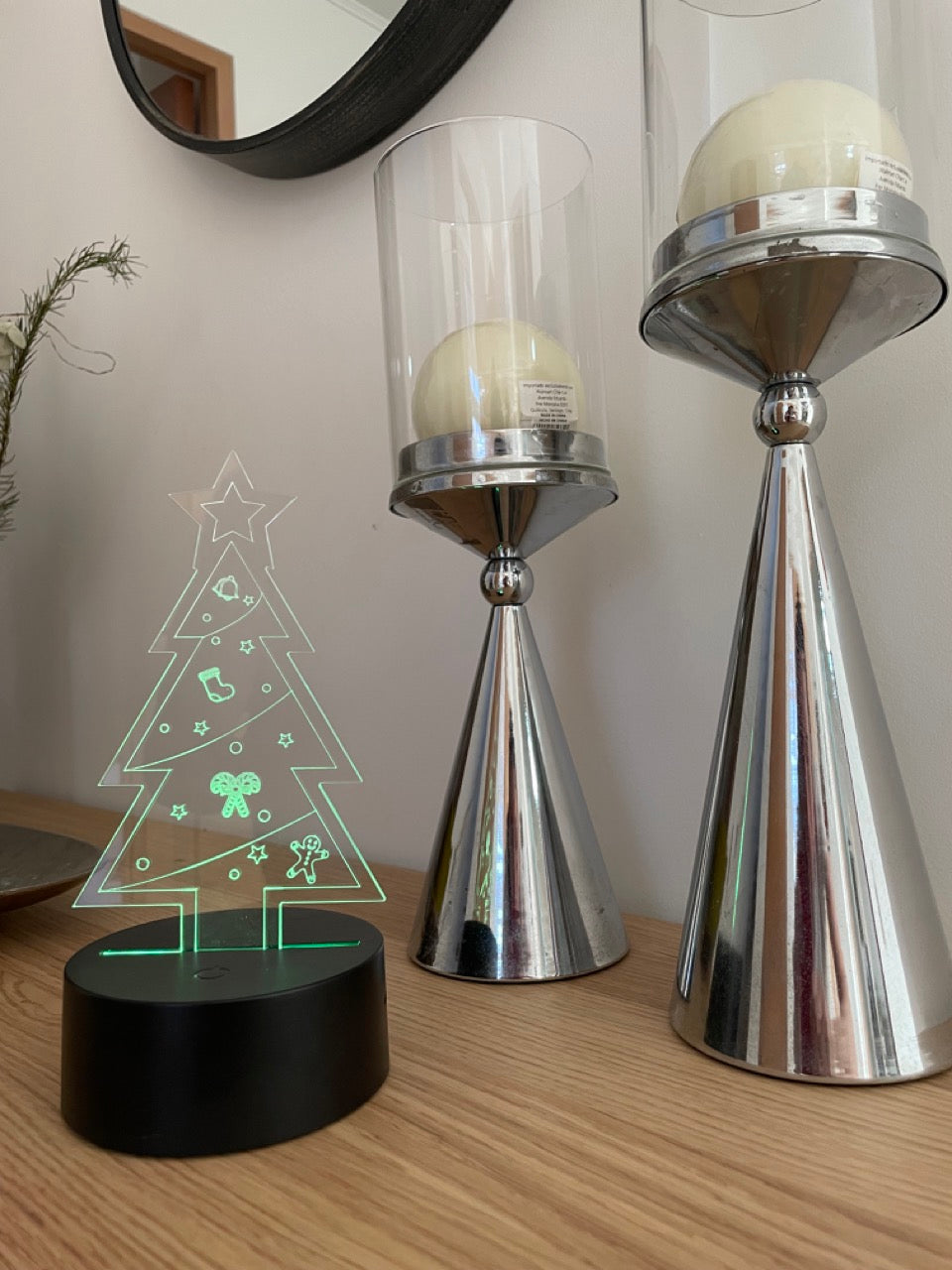 Lámpara led árbol de navidad