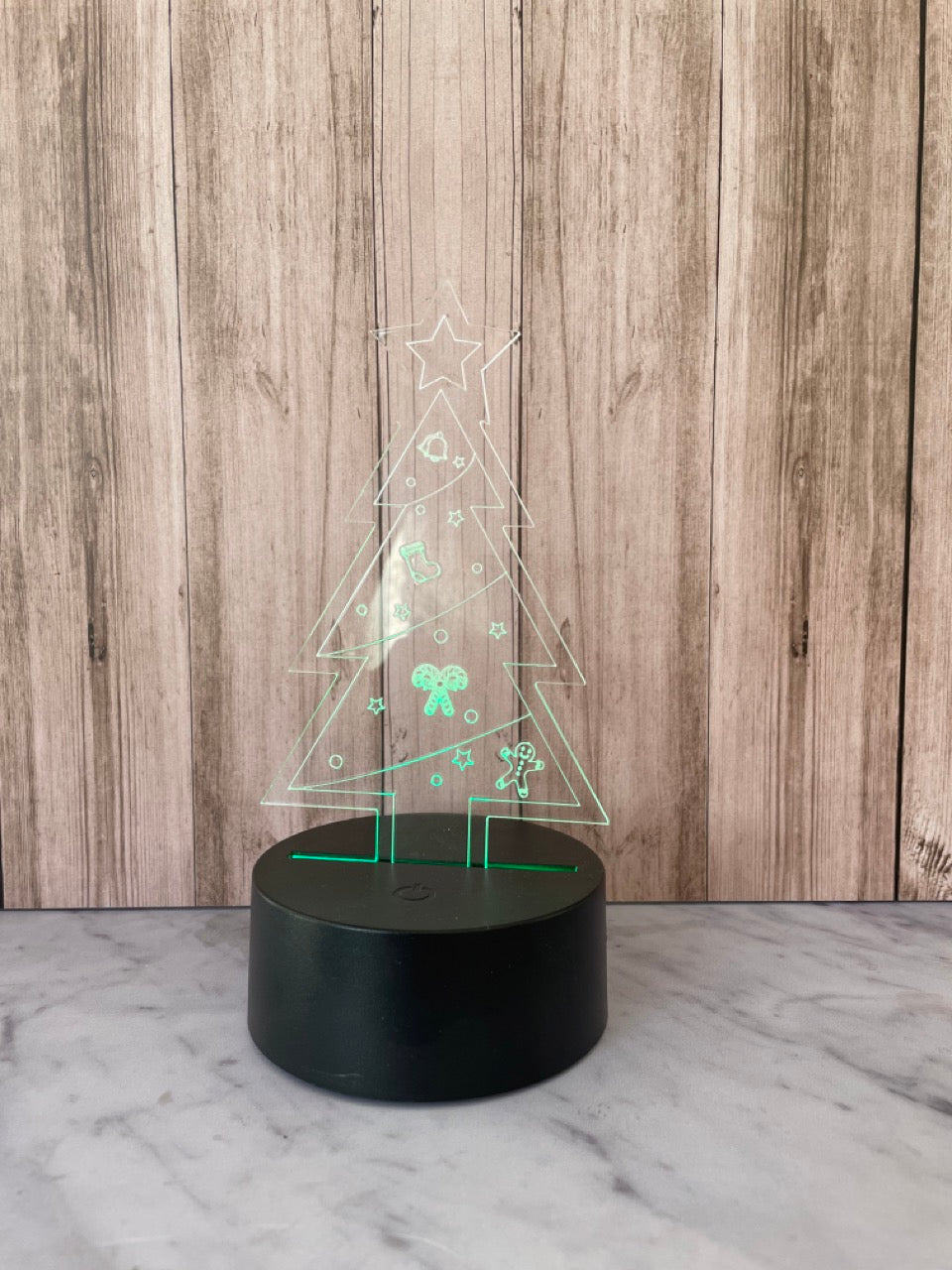 Lámpara led árbol de navidad