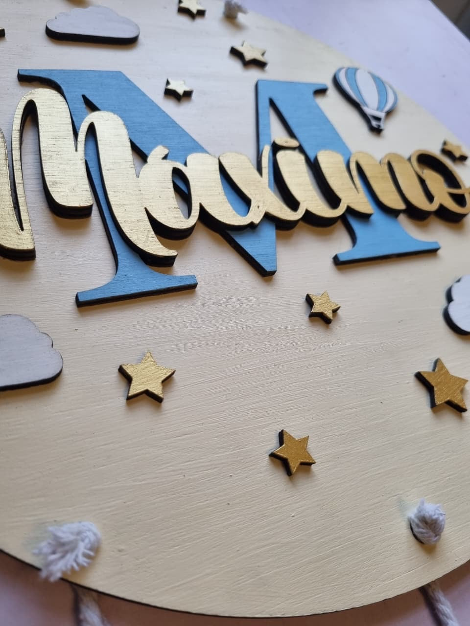 Cartel nombre para datos