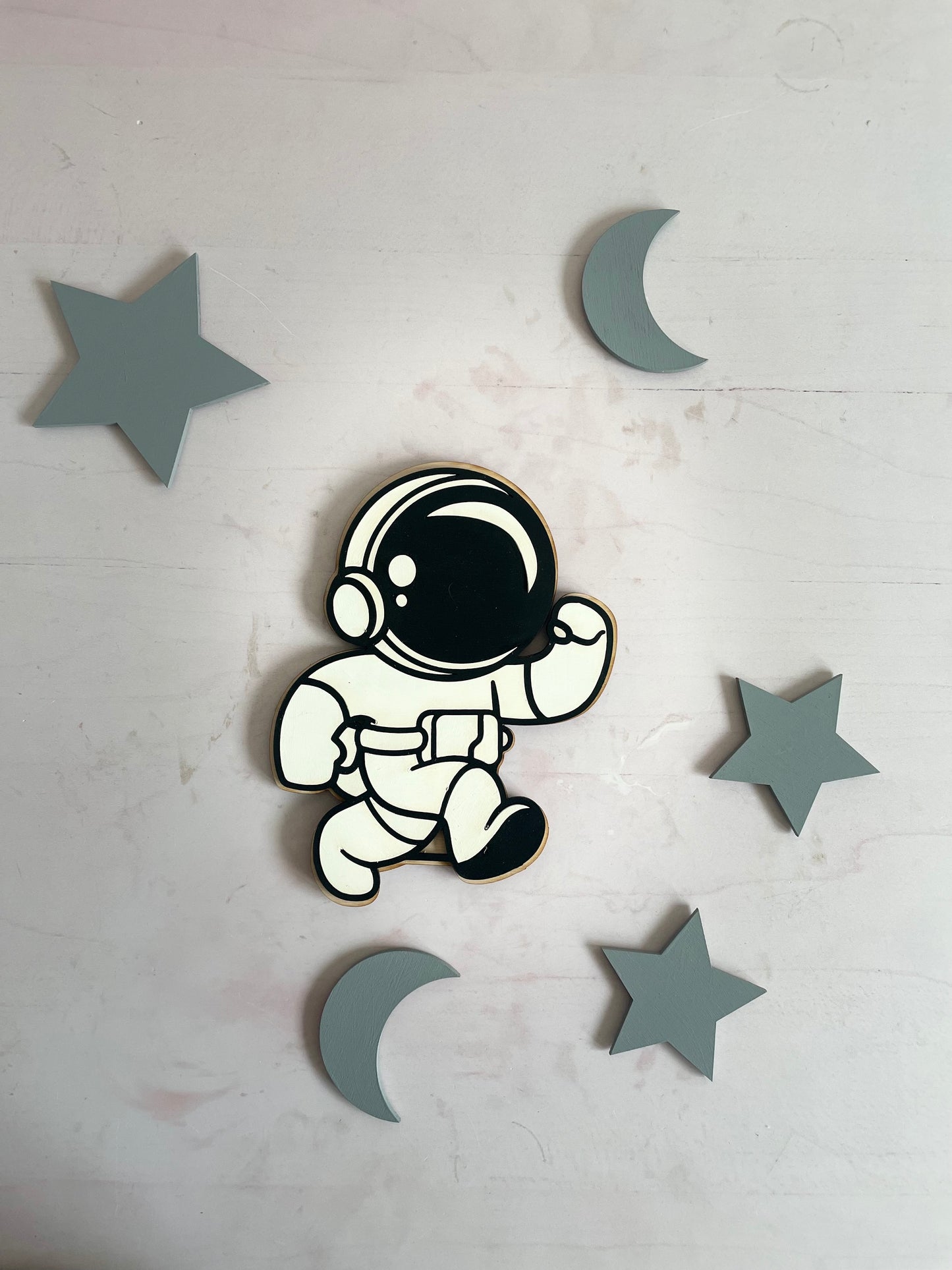 Astronauta deco pared