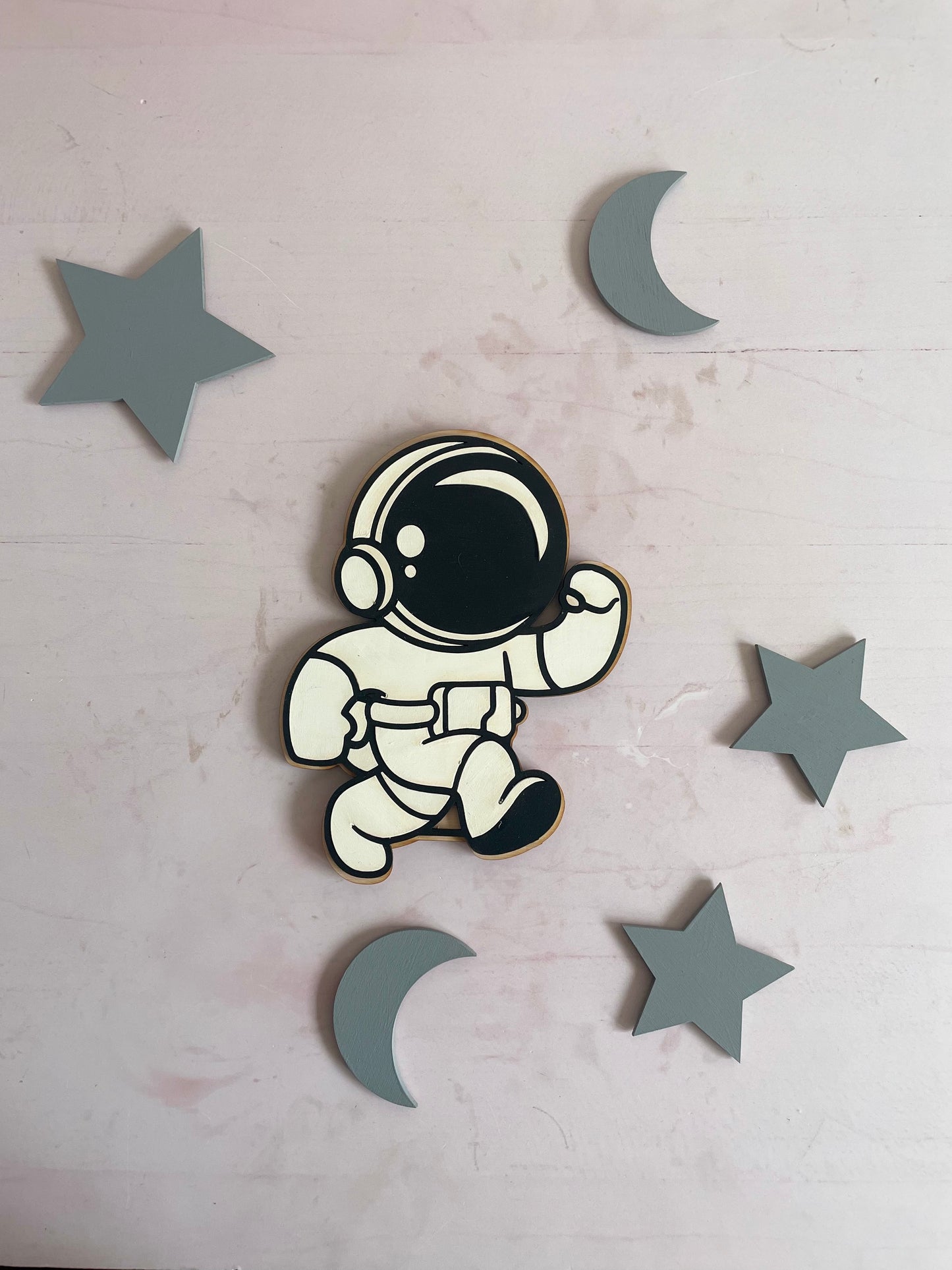 Astronauta deco pared