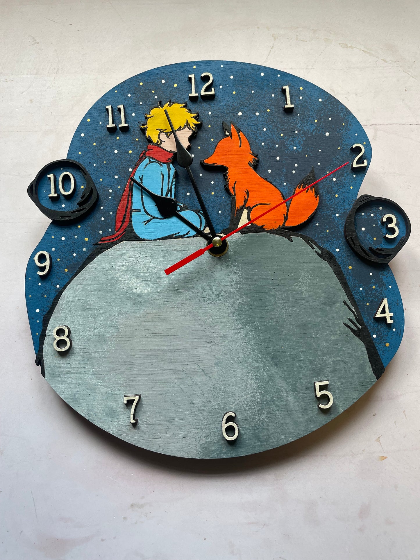 Reloj de pared el principito