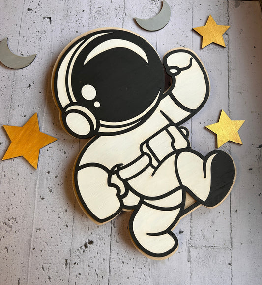 Lámpara espantacuco astronauta