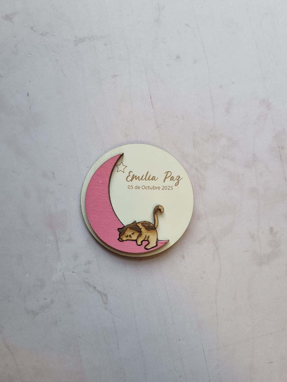 Imán de recuerdo gato