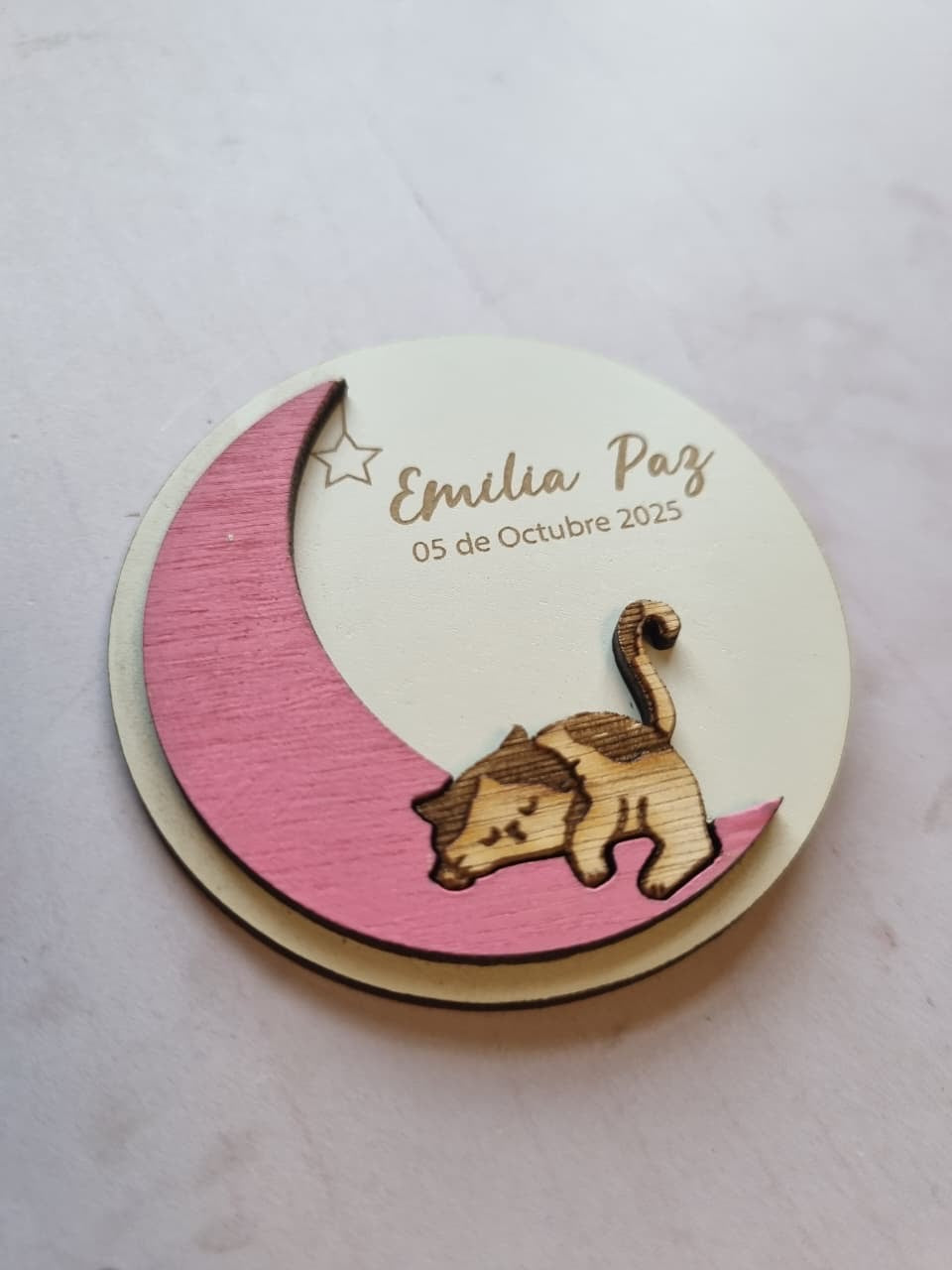 Imán de recuerdo gato