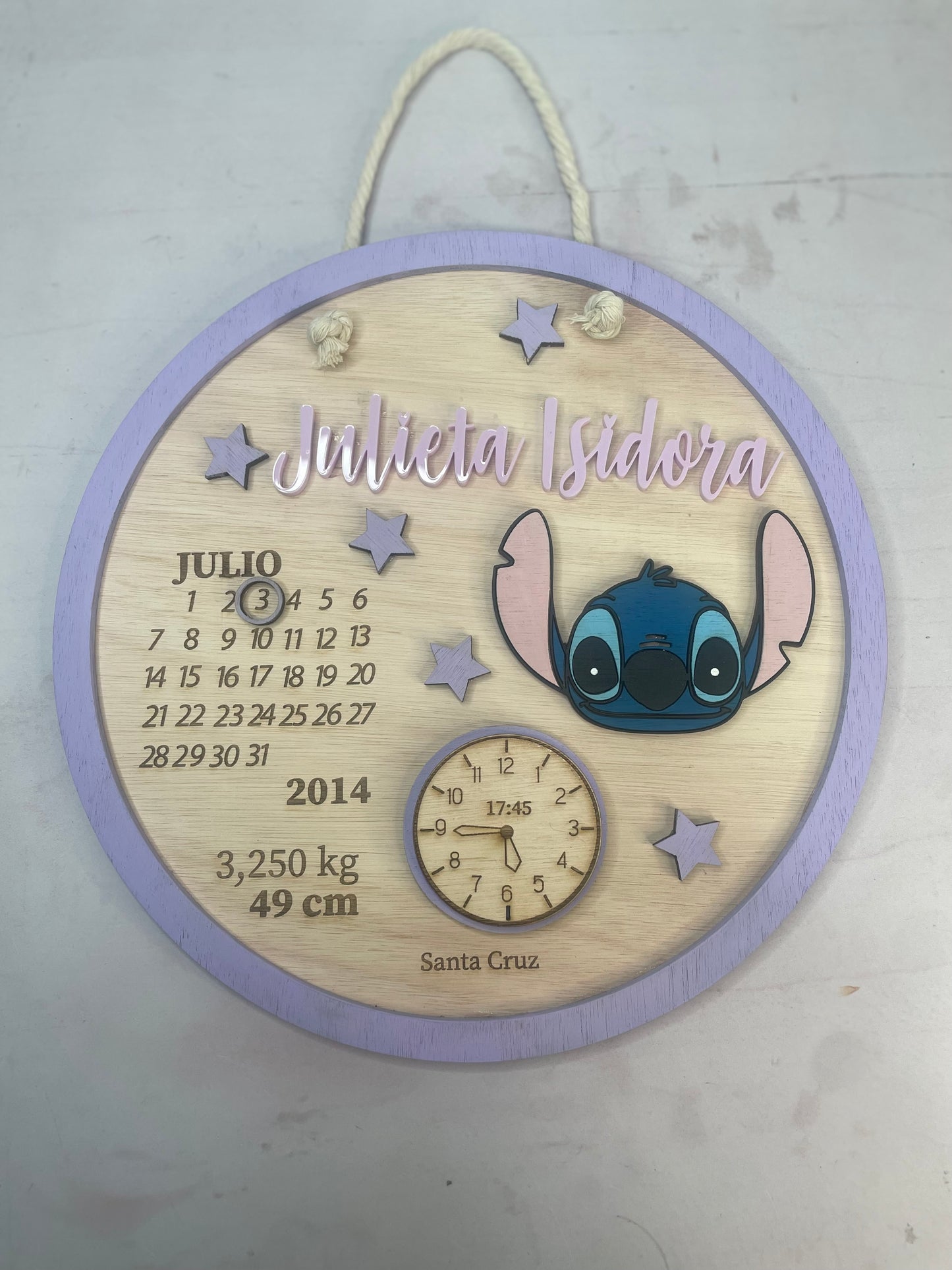 Cartel de stitch