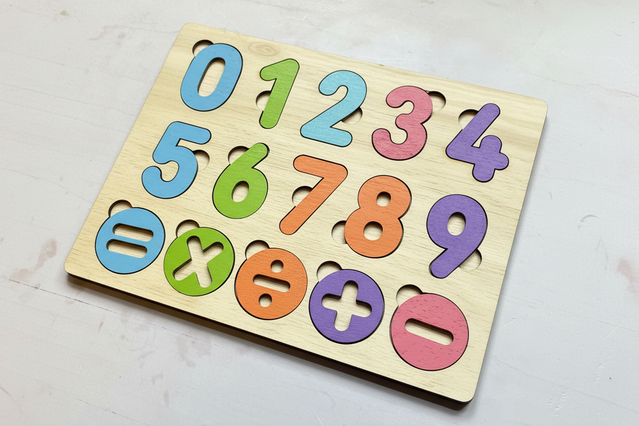 Juego didáctico de números