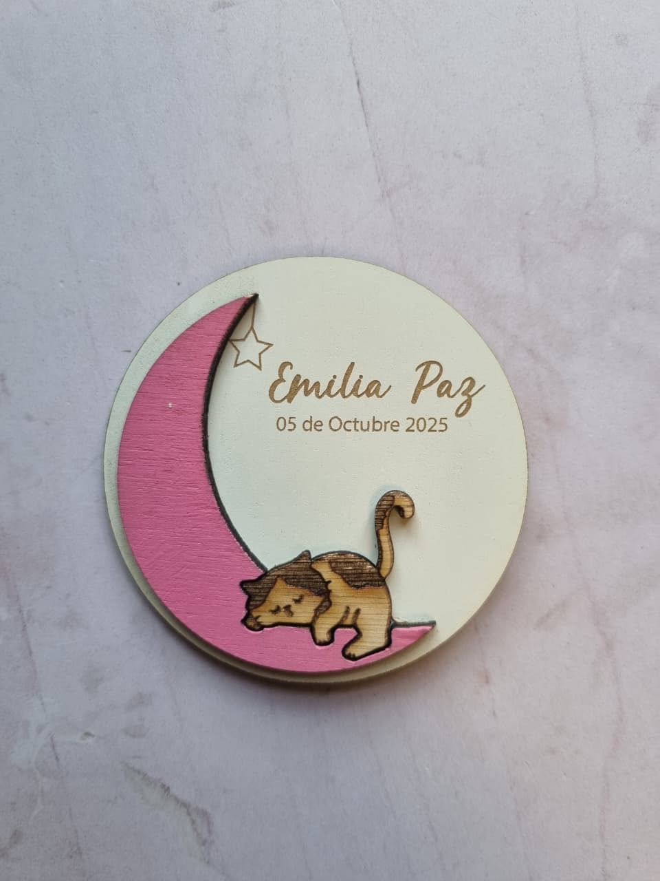 Imán de recuerdo gato