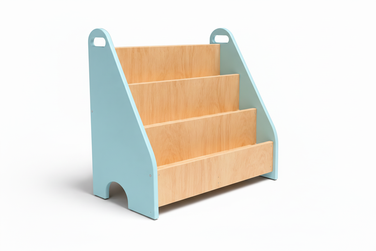 Librero  montessori S lateral color