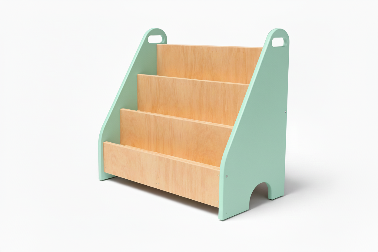 Librero  montessori S lateral color