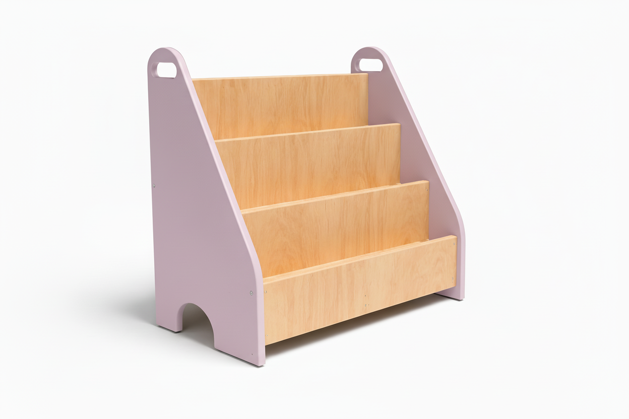 Librero  montessori S lateral color