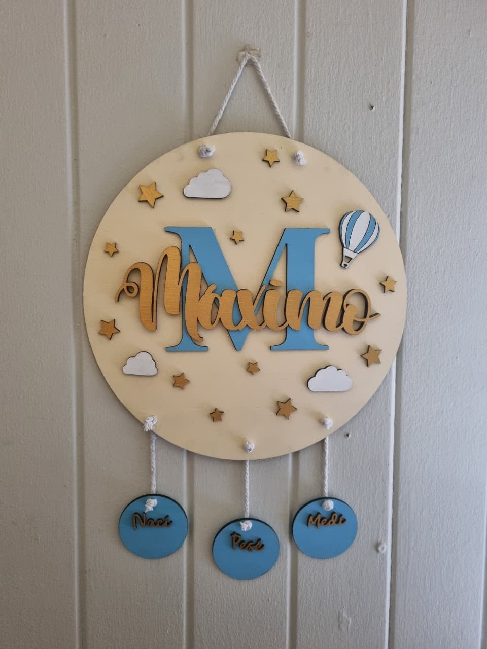 Cartel nombre para datos