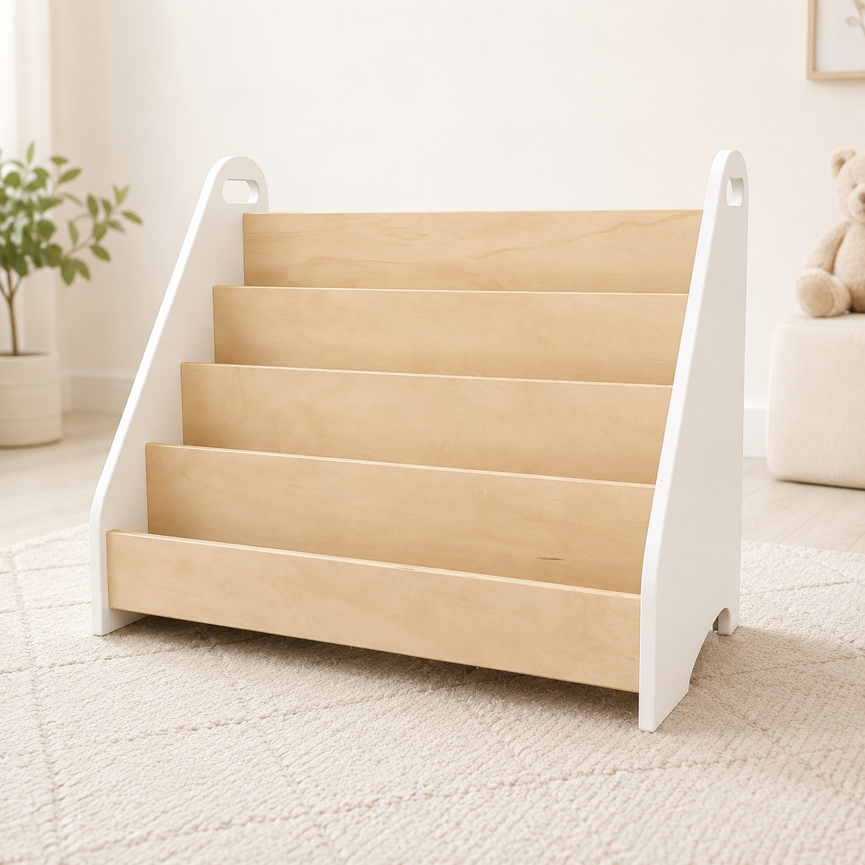 Librero Montessori M lateral color